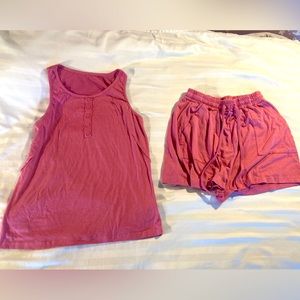PINK PJ SET- for women (S-M)